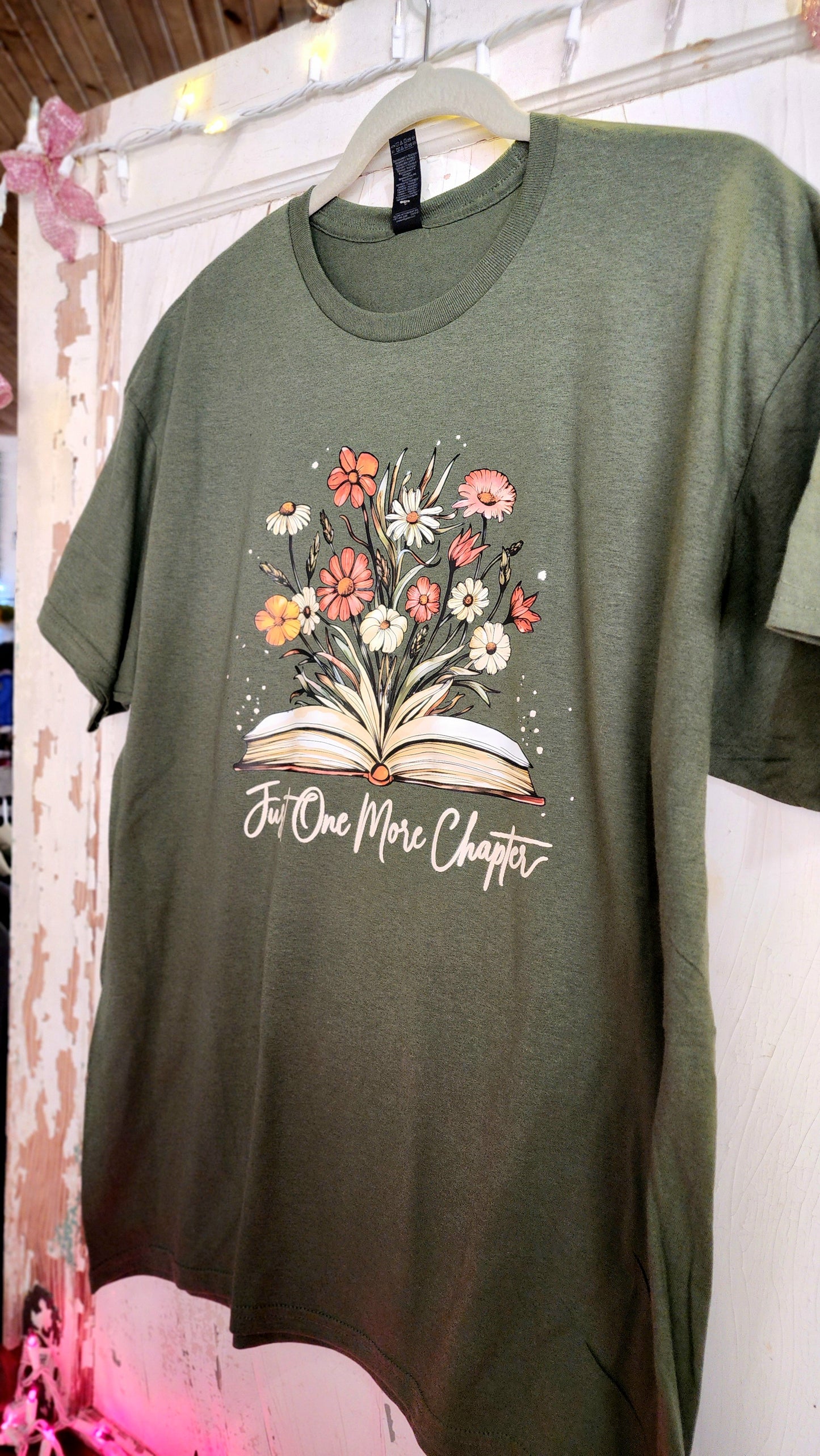 Just One More Chapter Tee