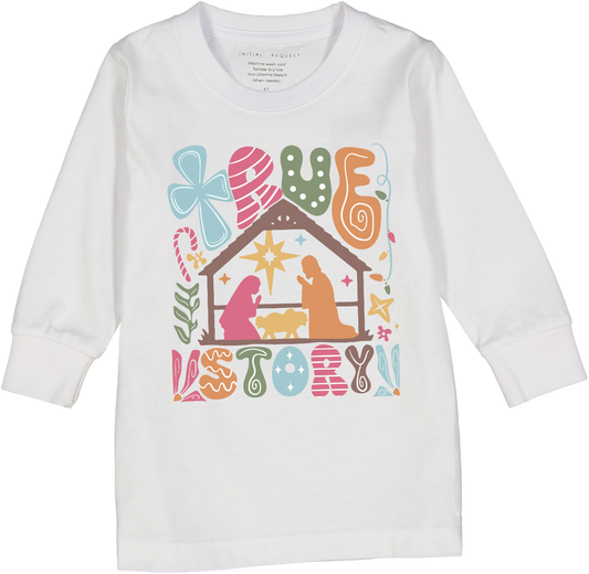 True Story Long Sleeve Tee for Girls