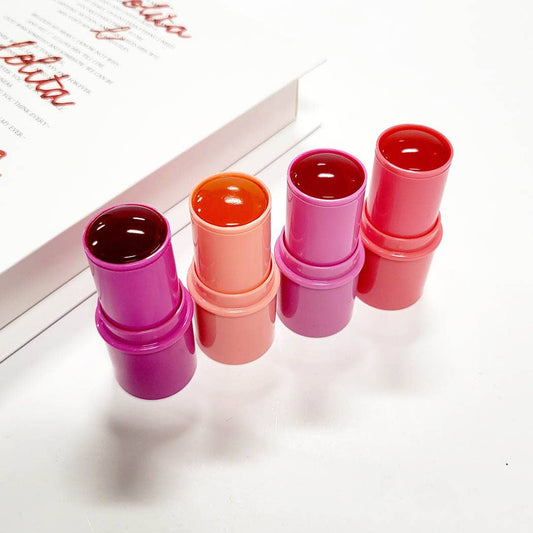 Jelly Lipsticks And Blush Stain