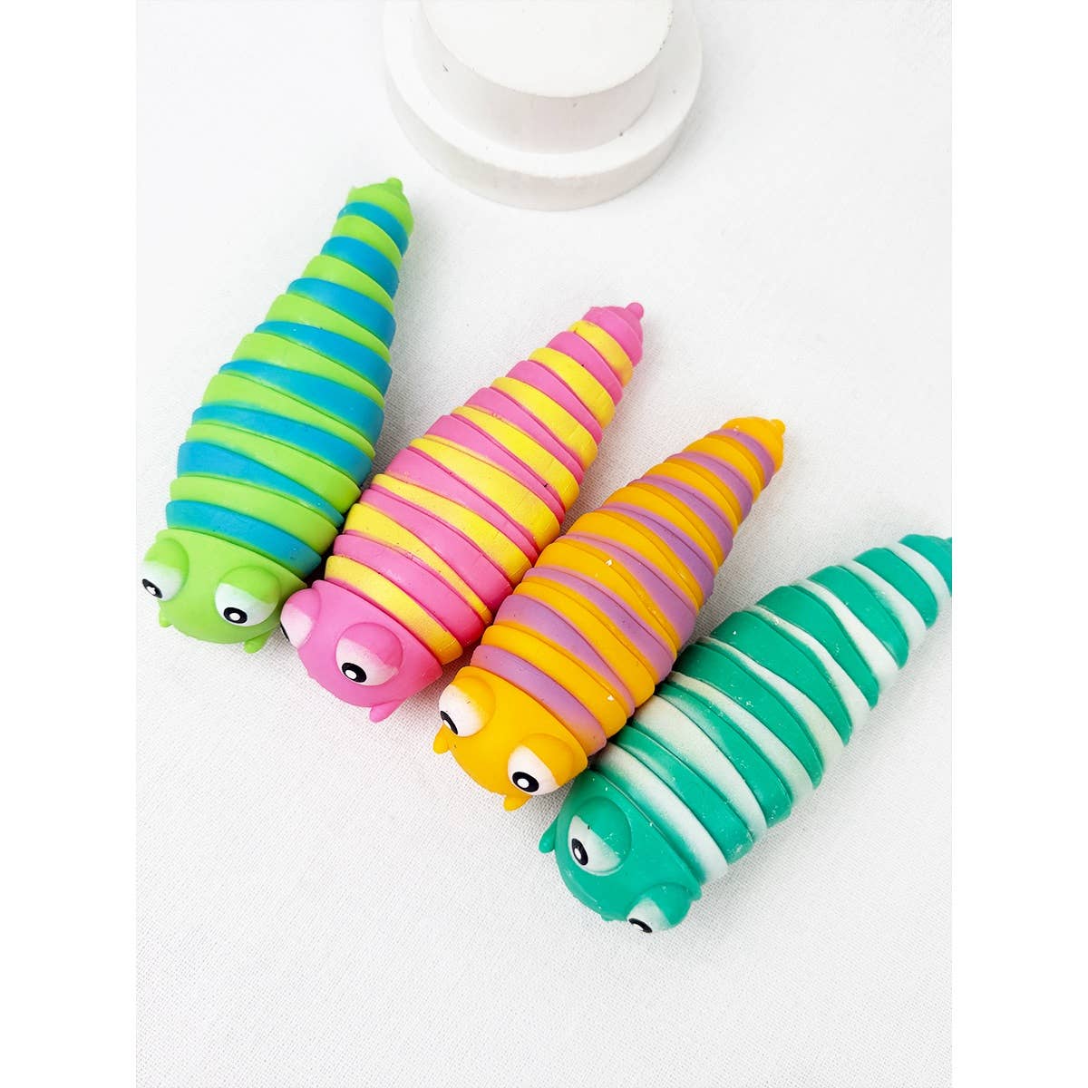 Squeeze Squishy Sensory Caterpillar Slug Toy