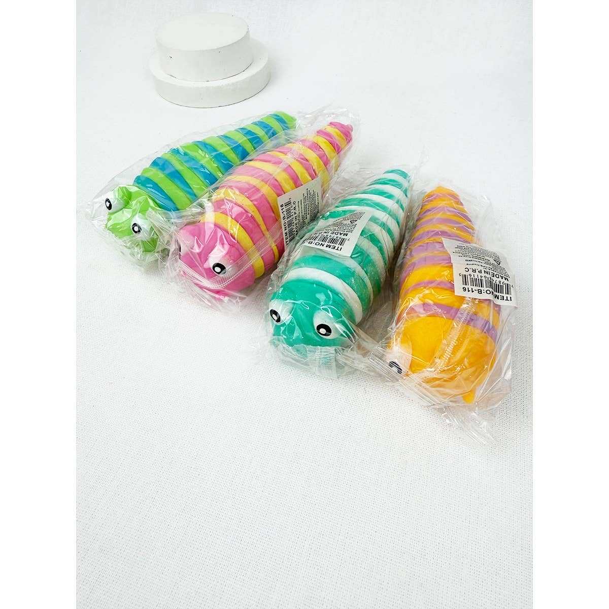 Squeeze Squishy Sensory Caterpillar Slug Toy