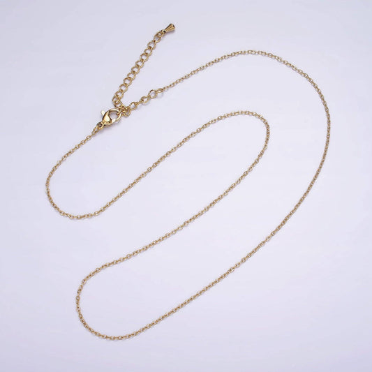 18"16K Gold Filled Necklace