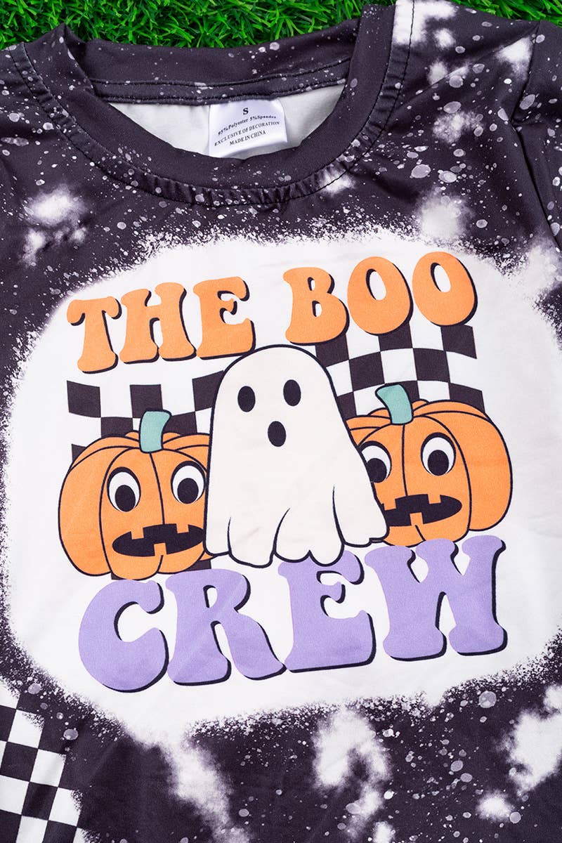 THE BOO CREW" Graphic Printed Long Sleeve