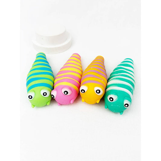 Squeeze Squishy Sensory Caterpillar Slug Toy
