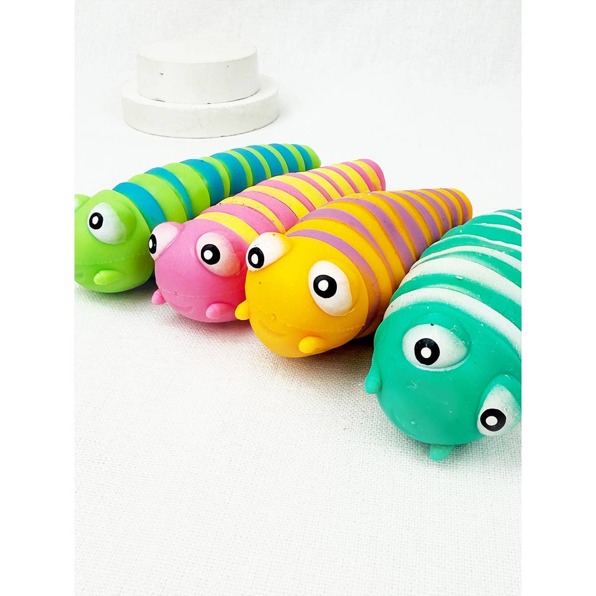Squeeze Squishy Sensory Caterpillar Slug Toy