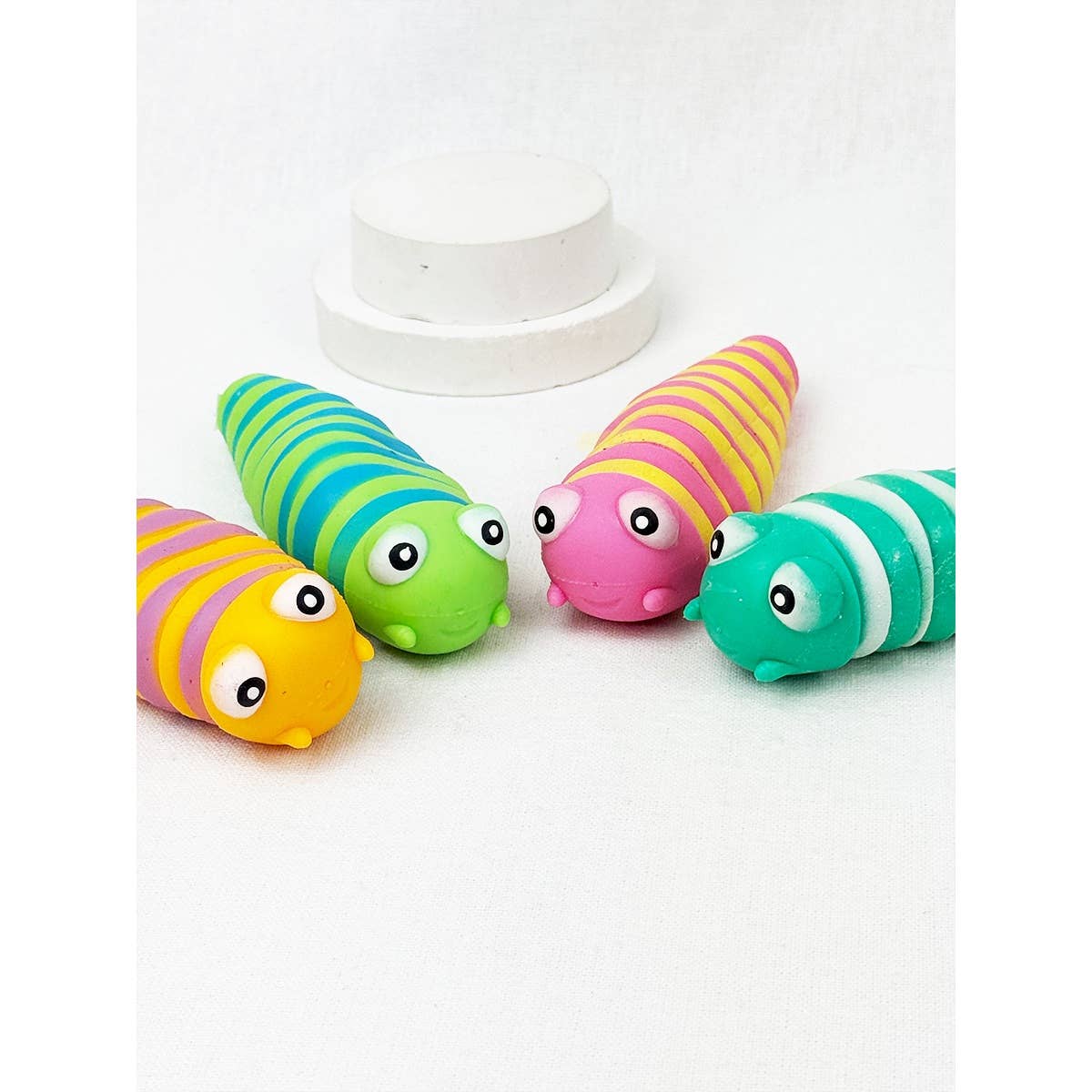 Squeeze Squishy Sensory Caterpillar Slug Toy