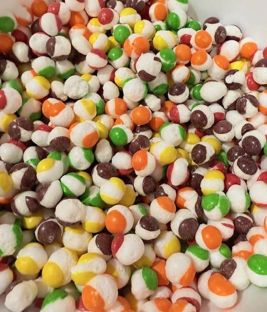 Freeze Dried Rainbow Puffs (original skittles)