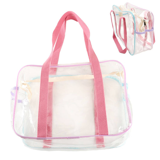 Clear Transparent Stadium Approved Tote Bag