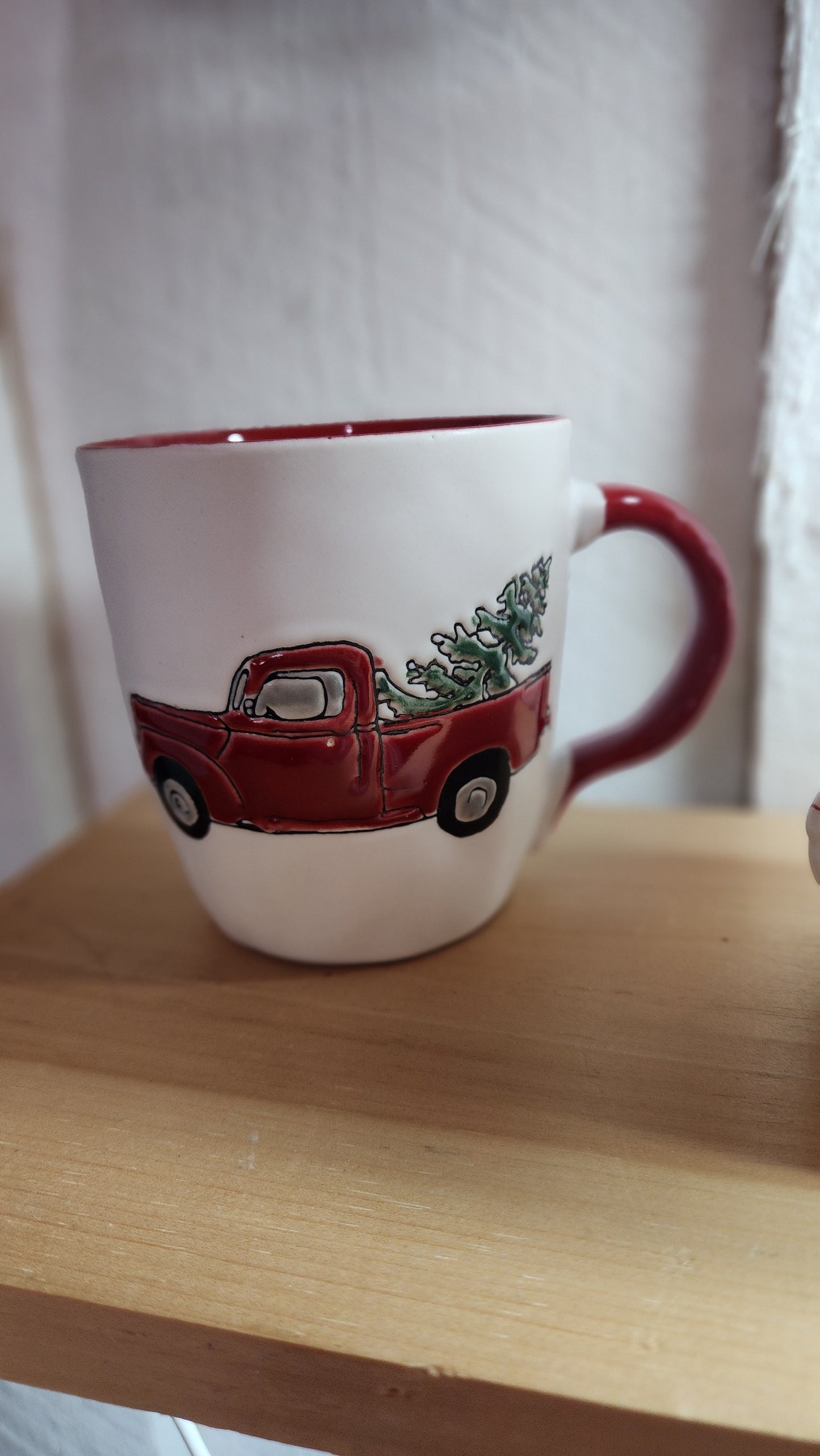 Red Pickup Truck Mug