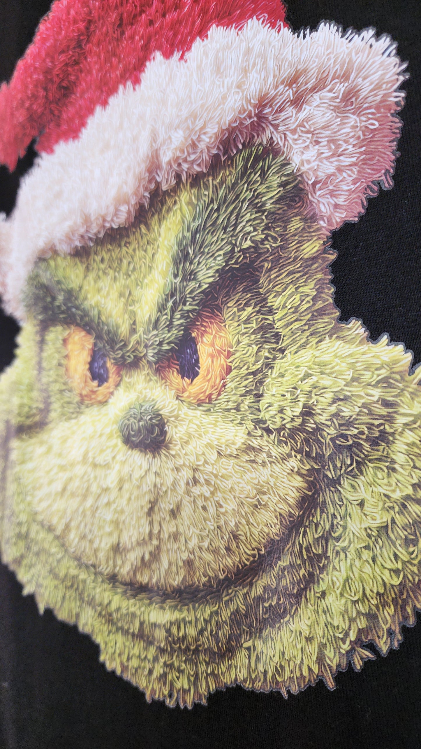 Faux Embroidery Grinch Tee
