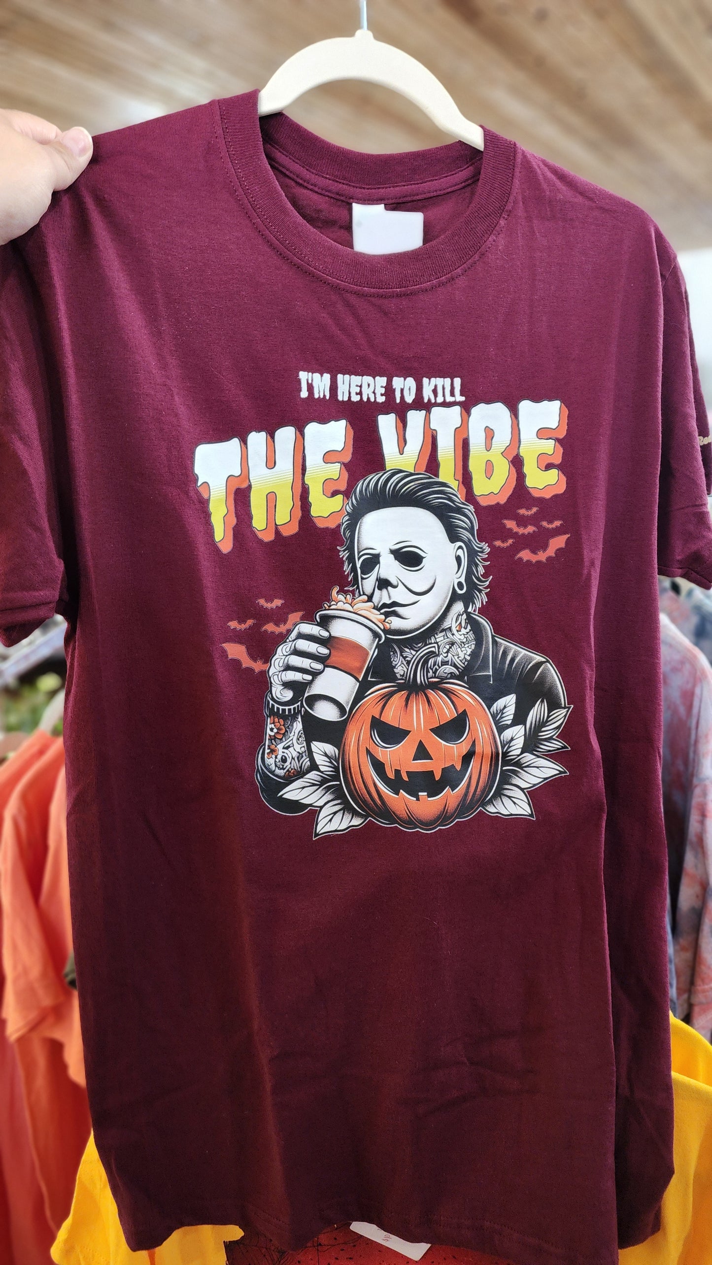 I'm Here To Kill The Vibe Tee