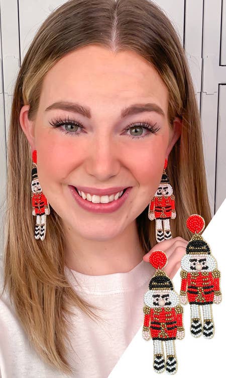 Toy Soldier Earring